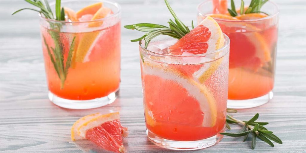 Grapefruit and Rosemary Flat Belly Drink