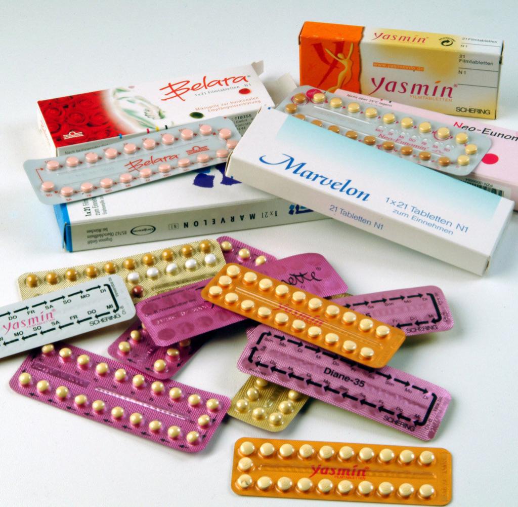 Different birth control pills
