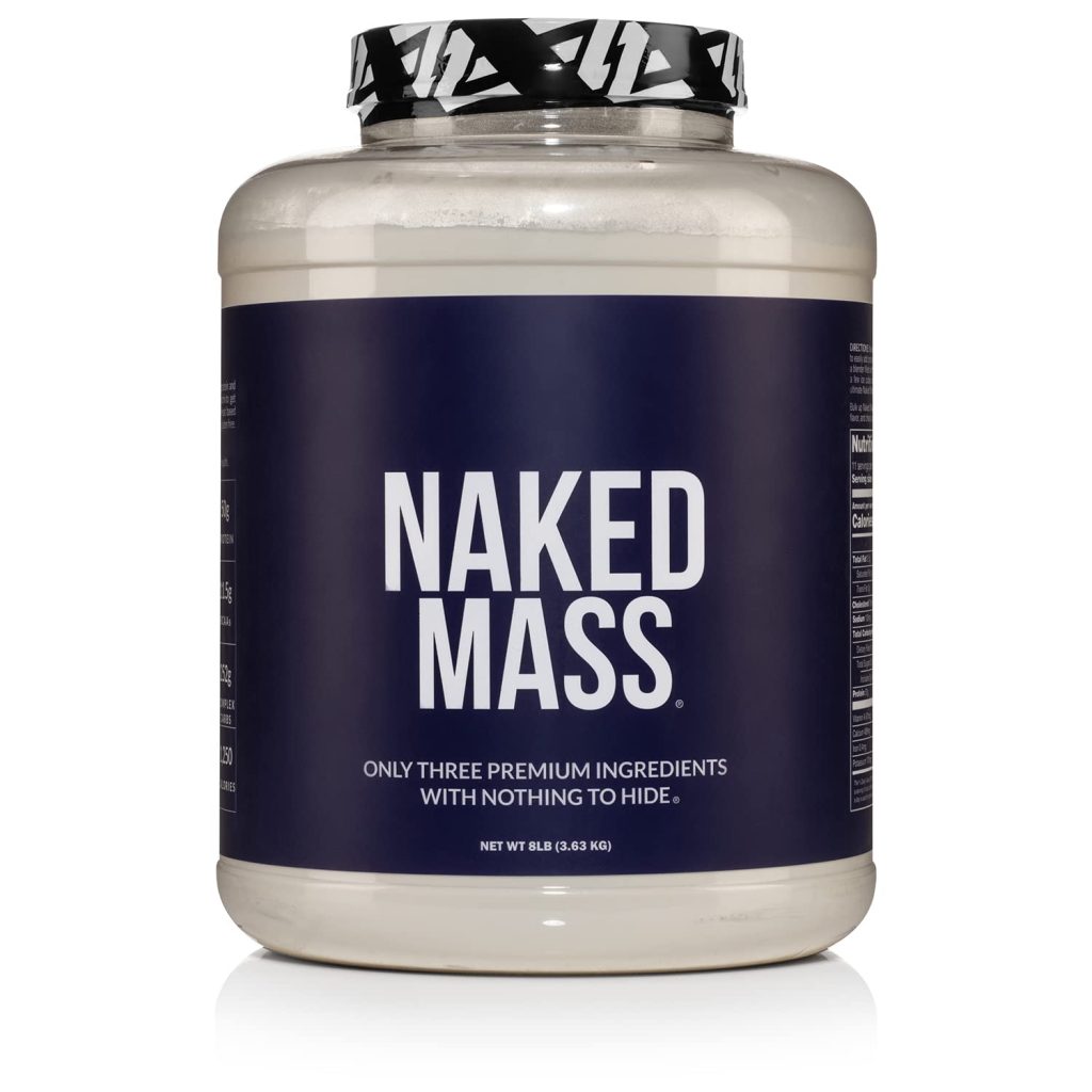 Naked mass natural weight gainer natural brand overview