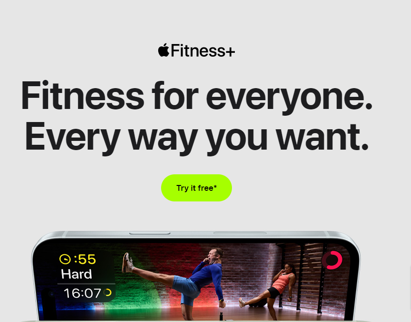 Apple Fitness+ - Best for Apple Watch Users